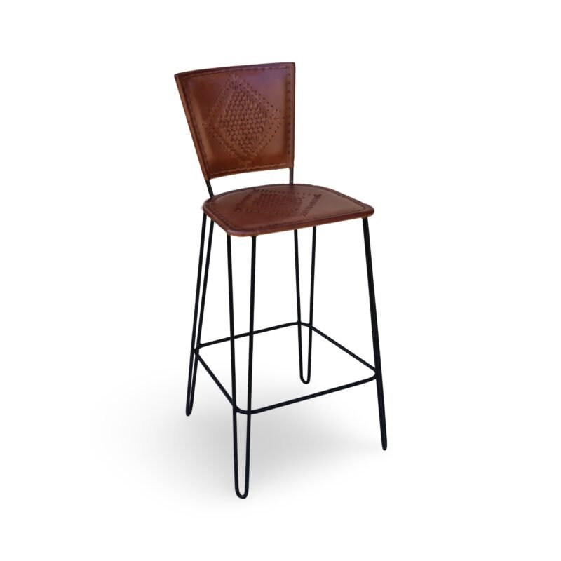 Orix Elite Leather Bar Chair