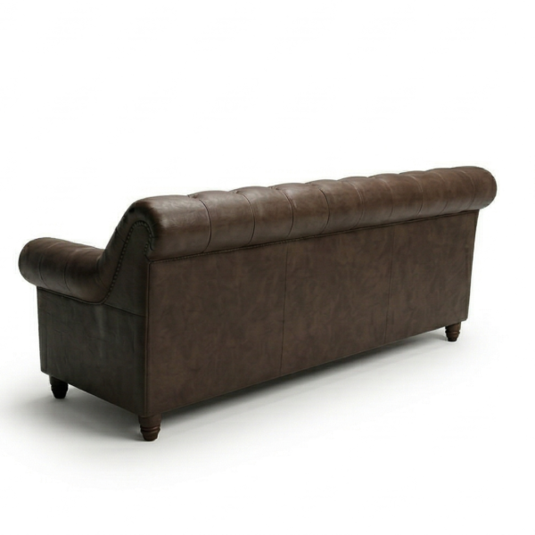 Mufa Chesterfield Wooden Sofa Set - Image 3